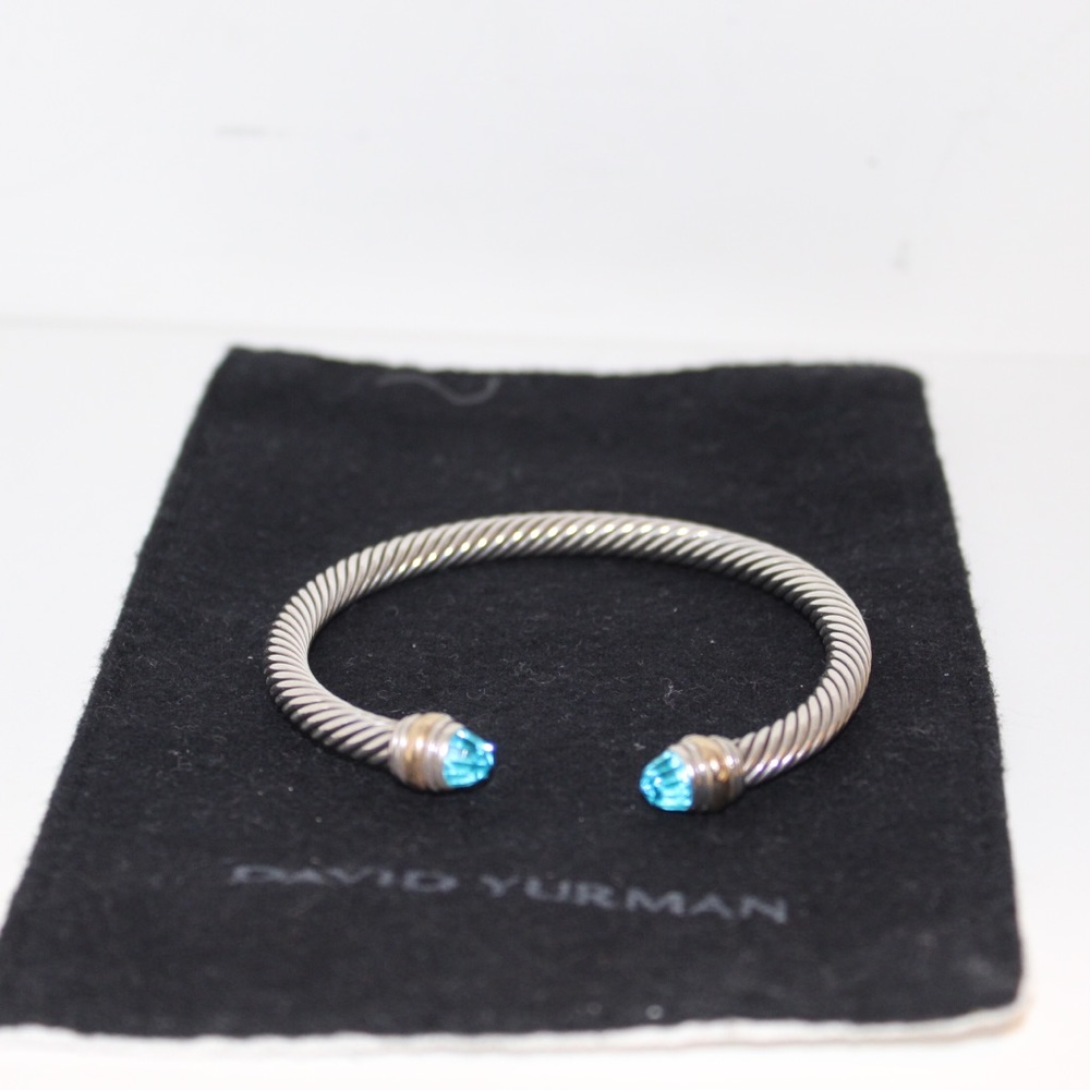 David Yurman Sterling Silver Cable Bracelet